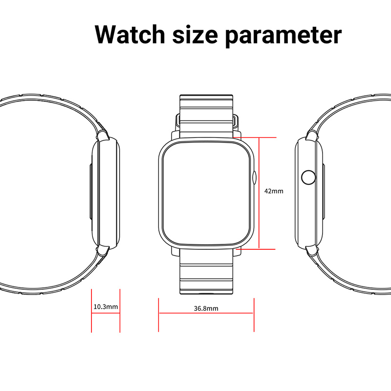 男性と女性のためのip68接続スポーツウォッチ,スマートウォ - Health Wellness Bracelet のレビューと価格
